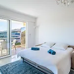 3 Pieces En Dernier Etage - Vue Et Montagnes - De Standing Апартаменты Антиб